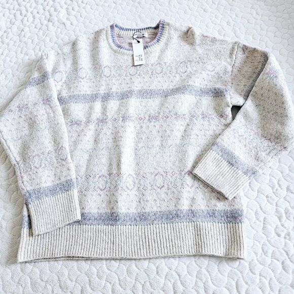 NEW BB Dakota Steve Madden grandma sweater medium I'm Baby - Picture 1 of 5